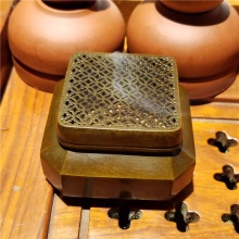 精炼铜香盒300克