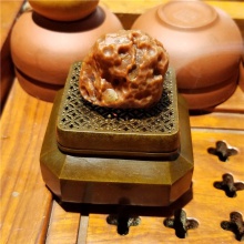 精炼铜香盒300克