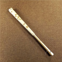 湘妃竹明式马牙高端文玩折扇95寸43克