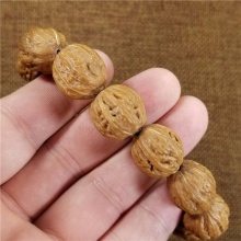 北京门头沟野生小核桃京八棱高端文玩手串16MM28.2克