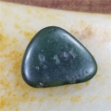 琪玉商城和田玉细腻油润菠菜绿碧玉手链籽料7.2克