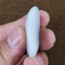 琪玉商城和田玉细腻油润白玉籽料18克