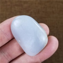 琪玉商城和田玉细腻油润白玉籽料18克