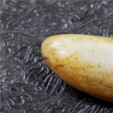 琪玉商城和田玉细腻油润秋梨皮白玉籽料18克
