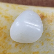 琪玉商城和田玉细腻油润完整好型白玉手链籽料8.5克