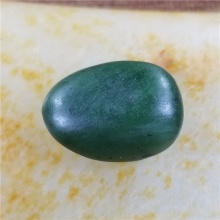 琪玉商城和田玉细腻油润完整好型稀少罕见正宗菠菜绿碧玉籽料6.5克，玉友已结缘0506！