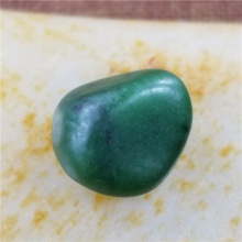 琪玉商城和田玉细腻油润完整好型稀少罕见正宗菠菜绿碧玉籽料5.9克，玉友已结缘0506！