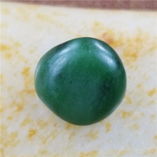 琪玉商城和田玉细腻油润完整好型稀少罕见正宗菠菜绿碧玉籽料5.9克，玉友已结缘0506！