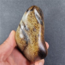 琪玉商城和田玉籽料485.6克，玉友已结缘1221！