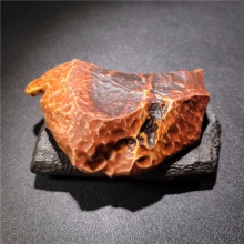 阿拉善大漠戈壁沙漠漆戈壁玛瑙天然玩料外蒙老红皮火烈鸟摆件388克