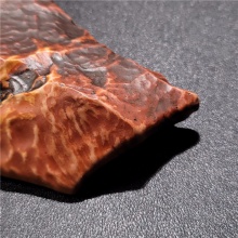 阿拉善大漠戈壁沙漠漆戈壁玛瑙天然玩料外蒙老红皮火烈鸟摆件388克