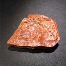 阿拉善大漠戈壁沙漠漆戈壁玛瑙天然玩料外蒙老红皮佛韵平台摆件337.8克